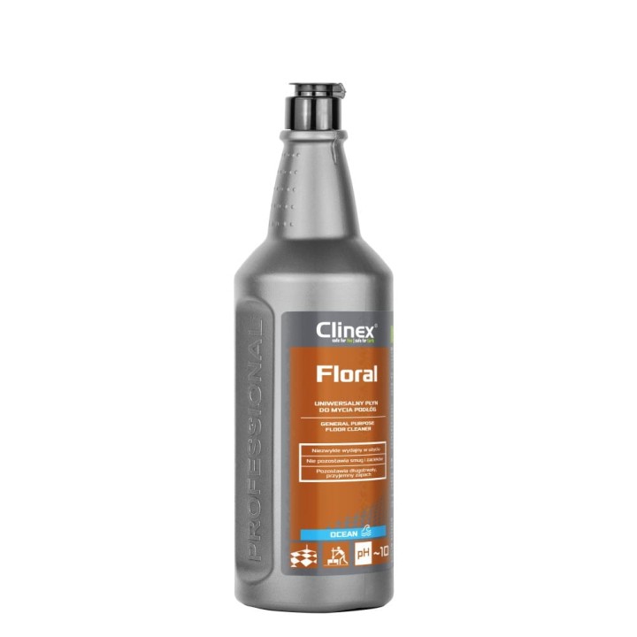 UNIWERSALNY PŁYN DO MYCIA PODŁÓG CLINEX FLORAL OCEAN 1L