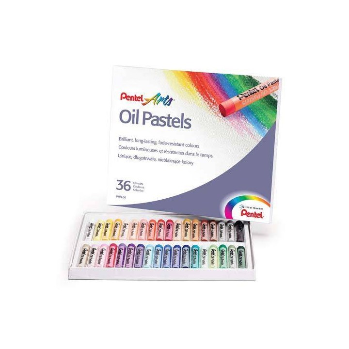 PASTELE OLEJOWE PENTEL PHN-36 N MIX*36