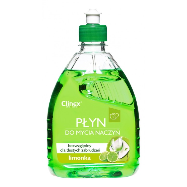 PŁYN DO RĘCZNEGO MYCIA NACZYŃ CLINEX 500ML