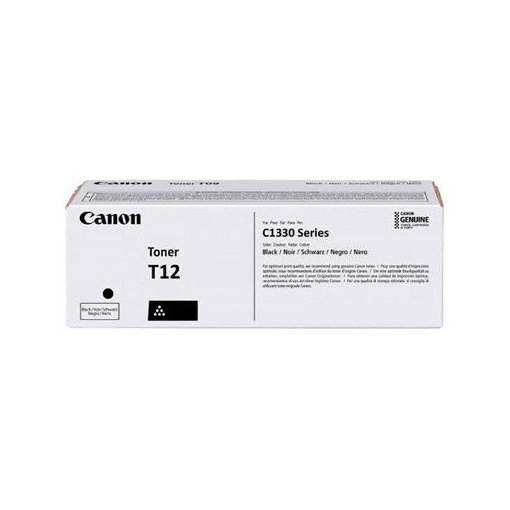 CANON ORYGINALNY TONER T12BK, BLACK, 7400S, 5098C006, CANON I-SENSYS X C1333, O