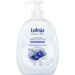 MYDŁO W PŁYNIE LUKSJA LINEN & RICE MILK 500ML