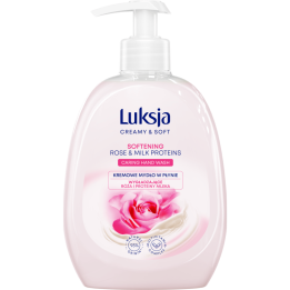 MYDŁO W PŁYNIE LUKSJA ROSE PETALS & MILK PROTEINS 500ML