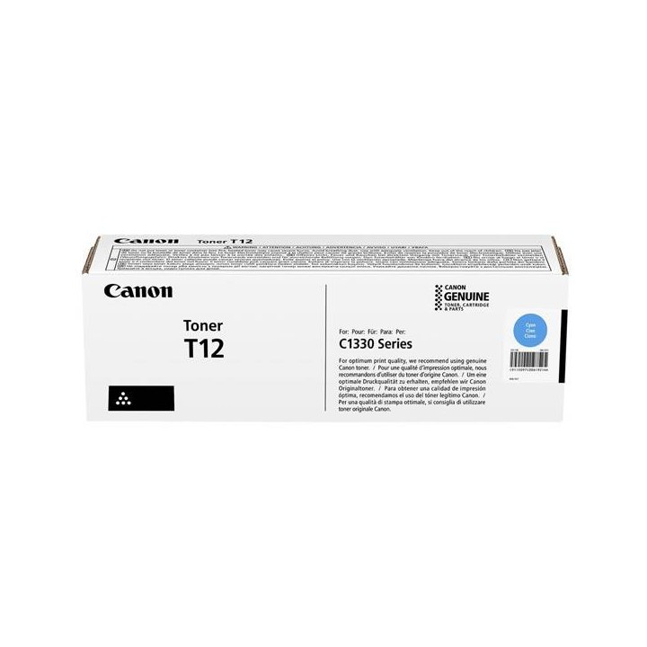 CANON ORYGINALNY TONER T12, CYAN, 5300S, 5097C006, CANON I-SENSYS X C1333, O