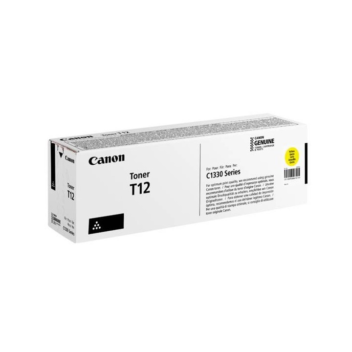 CANON ORYGINALNY TONER T12, YELLOW, 5300S, 5095C006, CANON I-SENSYS X C1333, O