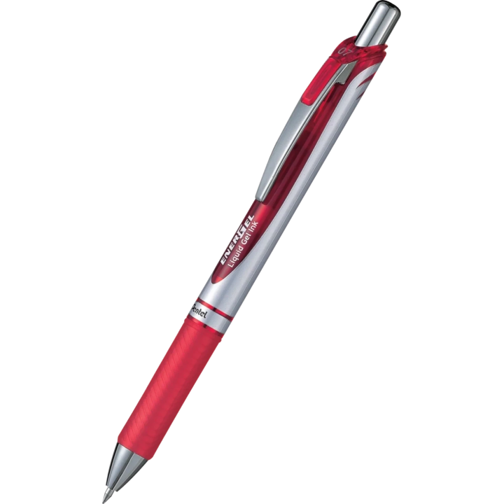 DŁUGOPIS KULKOWY PENTEL ENERGEL BL77-B CZERWONY 0.7