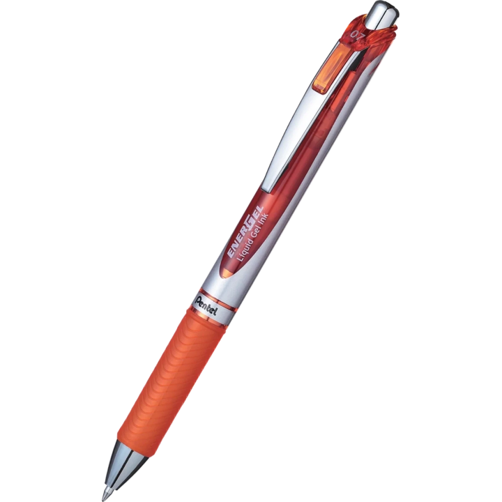 DŁUGOPIS KULKOWY PENTEL ENERGEL BL77-F POMARAŃCZOWY 0.7