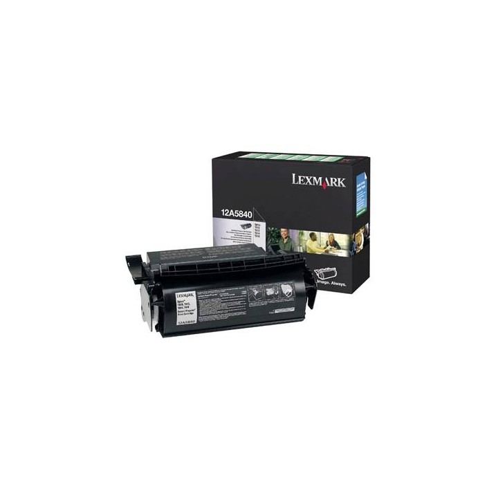 T610/T616 TONERBK10K ZWROT. LEXMARK 12A5840