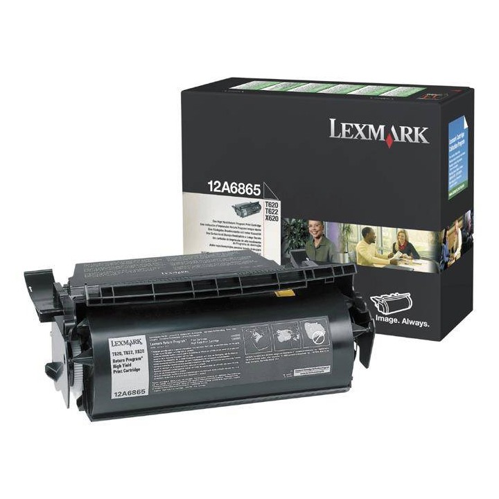 T622/X620 TONERBK30K ZWROT. LEXMARK 12A6865