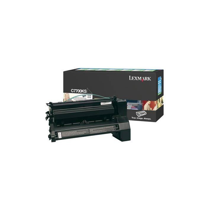 C770/C772 TONERBK6K ZWROT. LEXMARK C7700KS