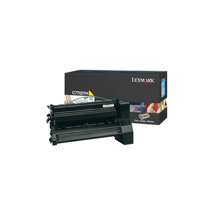 C770/C772 TONERYEL10K +REG LEXMARK C7702YH