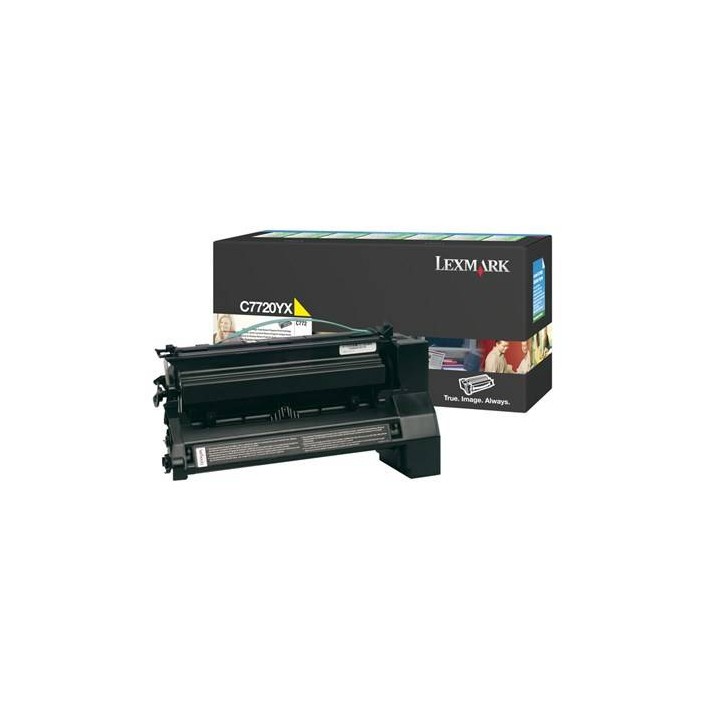 C772 TONERYEL15K ZWROT. LEXMARK C7720YX