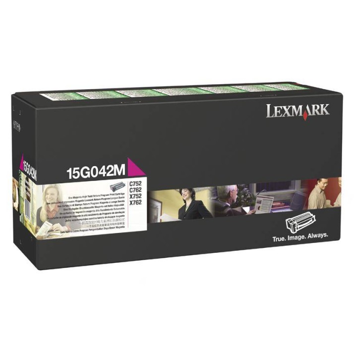 C752/X762 TONERMA15K ZWROT. LEXMARK 15G042M