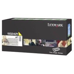 C752/X752 TONERYEL15K ZWROT. LEXMARK 15G042Y
