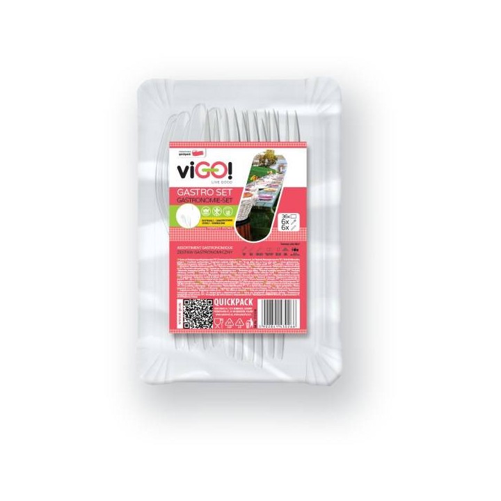 ZESTAW PIKNIKOWY 48 SZT QUICKPACK VIGO! 7315148