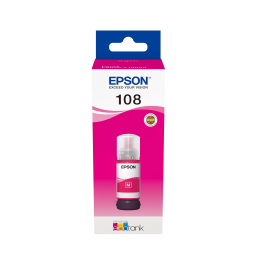 EPSON 108 ORYGINALNY INK / TUSZ C13T09C34A, MAGENTA, EPSON L8050