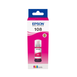 EPSON 108 ORYGINALNY INK / TUSZ C13T09C34A, MAGENTA, EPSON L8050