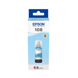 EPSON 108 ORYGINALNY INK / TUSZ C13T09C54A, LIGHT CYAN, EPSON L8050