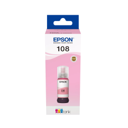 EPSON 108 ORYGINALNY INK / TUSZ C13T09C64A, LIGHT MAGENTA, EPSON L8050