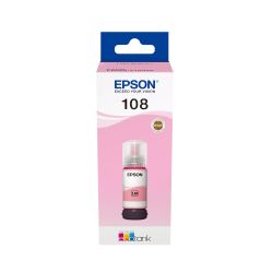 EPSON 108 ORYGINALNY INK / TUSZ C13T09C64A, LIGHT MAGENTA, EPSON L8050