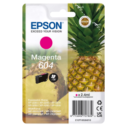 EPSON ORYGINALNY INK / TUSZ C13T10G34010, T10G340, 604, MAGENTA, 2.4ML, EPSON XP-2200, XP-3200, XP-4200, WF-2930DWF, WF-2950DWF