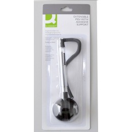 DŁUGOPIS NA SPRĘŻYNCE LEŻĄCY/STOJĄCY Q-CONNECT NIEBIESKI 0.7MM