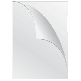 OBWOLUTA L A4 Q-CONNECT KRYSTALICZNA TRANSPARENTNA PP 160MIC 100SZT