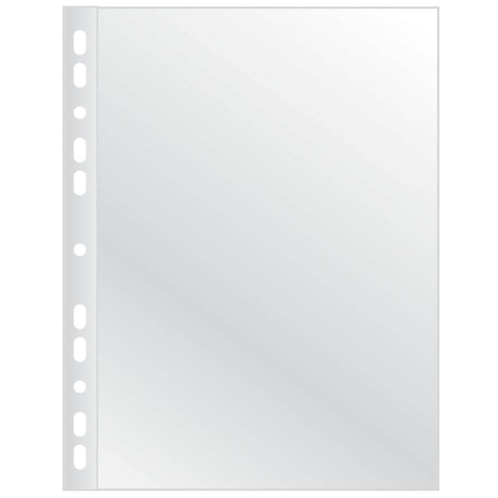 KOSZULKI KRYSTALICZNE A4 Q-CONNECT PP 75MIC 100SZT