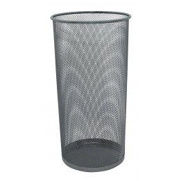 STOJAK NA PARASOLE Q-CONNECT OFFICE SET SREBRNY METALOWA SIATKA