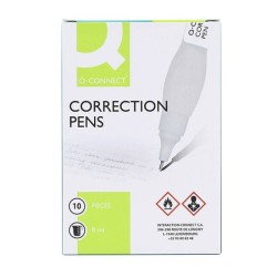 KOREKTOR W DŁUGOPISIE 8ML Q-CONNECT METALOWA