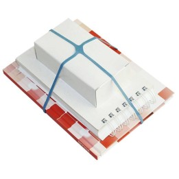 GUMKI RECEPTURKI 50MM Q-CONNECT KRZYŻOWE MIX KOLORÓW 100G