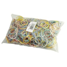 GUMKI RECEPTURKI 25MM Q-CONNECT MIX KOLORÓW 250G
