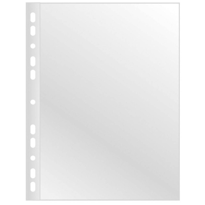 KOSZULKI KRYSTALICZNE A4 Q-CONNECT W PUDEŁKU PP 120MIC 100SZT