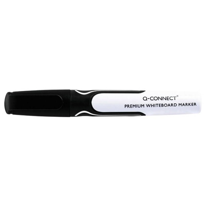 MARKER SUCHOŚCIERALNY Q-CONNECT CZARNY OKRĄGŁA 2-3MM