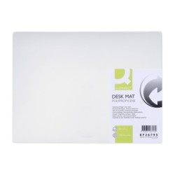 PODKŁAD 500X630MM Q-CONNECT PRZEZROCZYSTY MLECZNY