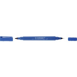 MARKER CD/DVD DWUSTRONNY Q-CONNECT NIEBIESKI 0.4-1MM