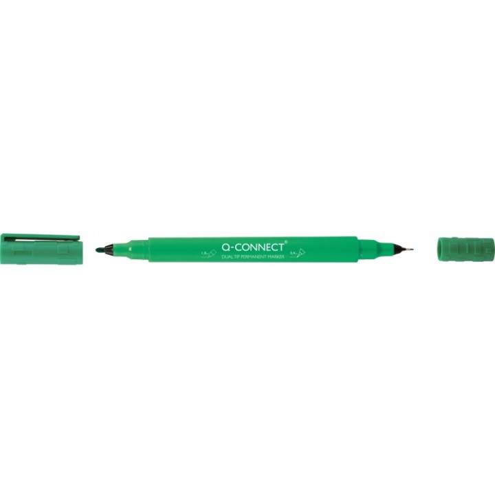 MARKER CD/DVD DWUSTRONNY Q-CONNECT ZIELONY 0.4-1MM
