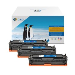 G&G KOMPATYBILNY TONER Z CB541A, CE320A, CF210X, CRG116, CRG716, CRG316, CYAN, 1400S, NT-PH541UC, HP 125A, DLA HP COLOR LASERJET