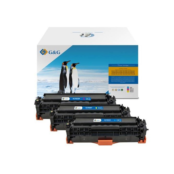 G&G KOMPATYBILNY TONER Z CC531A, CE411A, CF381A, CRG118, CRG718, CRG318, CYAN, 2800S, NT-PH531UC, HP 304A, DLA HP COLOR LASERJET