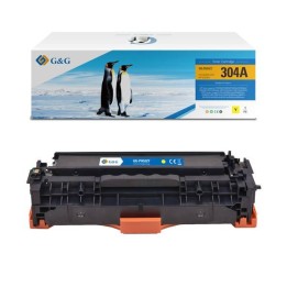 G&G KOMPATYBILNY TONER Z CC532A, CE412A, CF382A, CRG118, CRG718, CRG318, YELLOW, 2800S, NT-PH532UY, HP 304A, DLA HP COLOR LASERJ