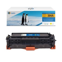G&G KOMPATYBILNY TONER Z CC532A, CE412A, CF382A, CRG118, CRG718, CRG318, YELLOW, 2800S, NT-PH532UY, HP 304A, DLA HP COLOR LASERJ