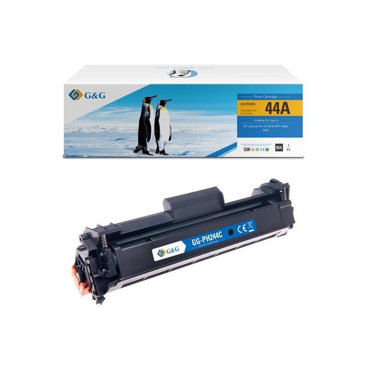 G&G KOMPATYBILNY TONER Z CF244A, BLACK, 1000S, NT-CH244C, HP 44A, DLA HP LASERJET PRO M15/16, MFP M28A/M29, N