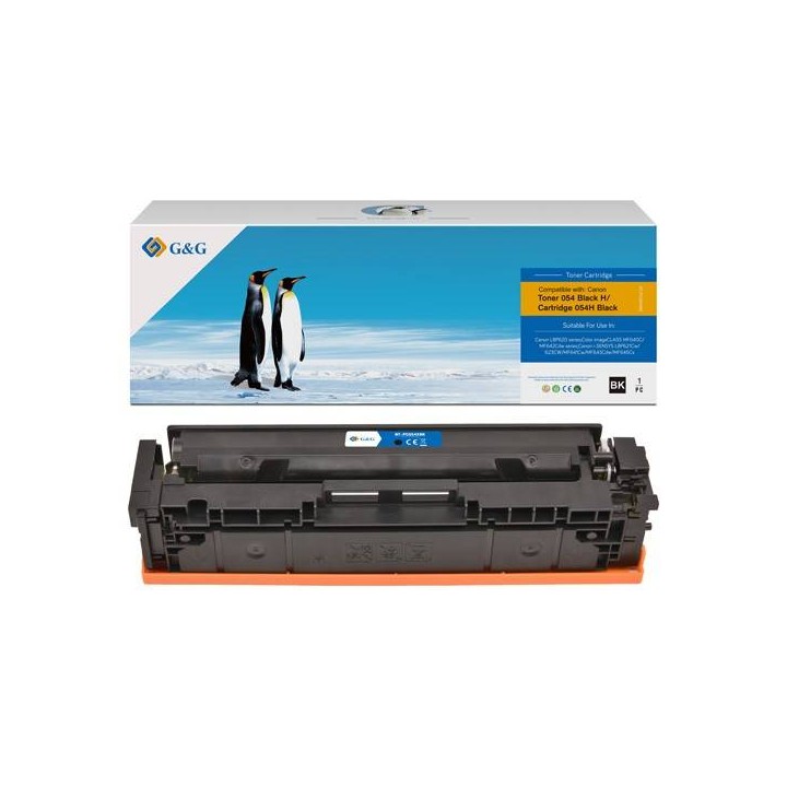 G&G KOMPATYBILNY TONER Z 054HK, BLACK, 3100S, NT-PC054XBK, 3028C002, HIGH CAPACITY, DLA CANON I-SENSYS LBP621CW, 623CDW, MF641CW