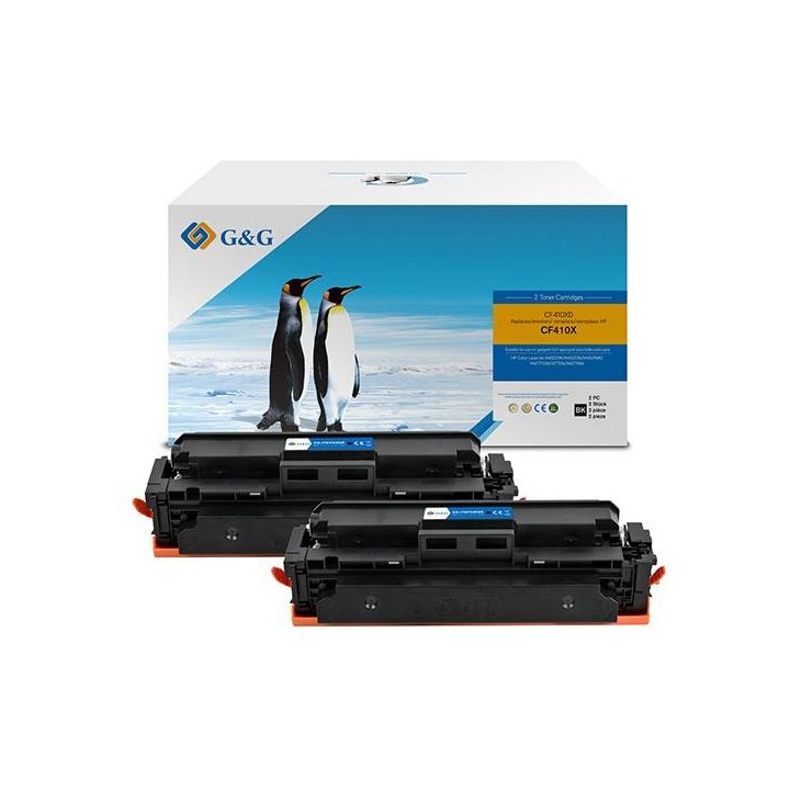 G&G KOMPATYBILNY TONER Z CF410X, BLACK, 6500S, NT-PH410XBK, HP 410X, HIGH CAPACITY, DLA HP LJ PRO M452, LJ PRO MFP M477, N