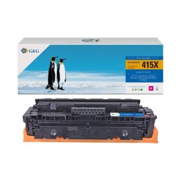 G&G KOMPATYBILNY TONER Z W2033X, MAGENTA, 6000S, NT-PH2033XFM, HP 415X, HIGH CAPACITY, DLA HP COLOR LASERJET PRO M454, MFP M479,
