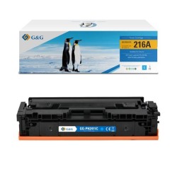 G&G KOMPATYBILNY TONER Z W2411A, CYAN, 850S, NT-PH2411C, HP 216A, DLA HP COLOR LASERJET PRO M182 , M183, N