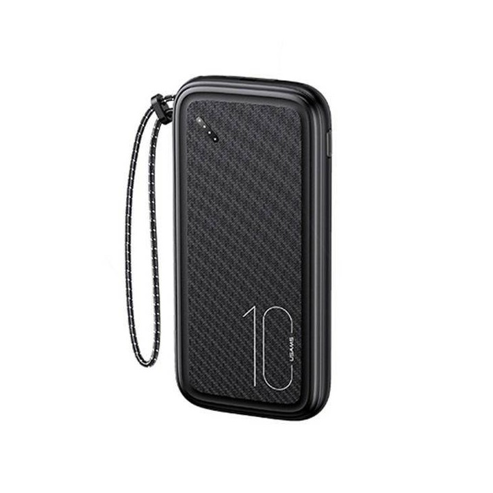USAMS POWERBANK PB56 10000MAH 2XUSB CZARNY