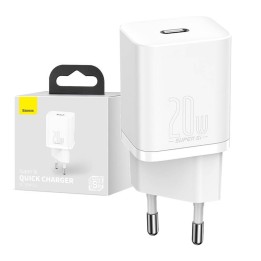 Ładowarka sieciowa BASEUS Super Si 20W (biała)