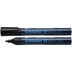 MARKER PERMANENTNY SCHNEIDER MAXX 230 CZARNY OKRĄGŁA 1-3MM