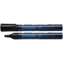 MARKER PERMANENTNY SCHNEIDER MAXX 233 CZARNY ŚCIĘTA 1-5MM