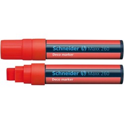 MARKER KREDOWY SCHNEIDER MAXX 260 DECO CZERWONY 5-15MM